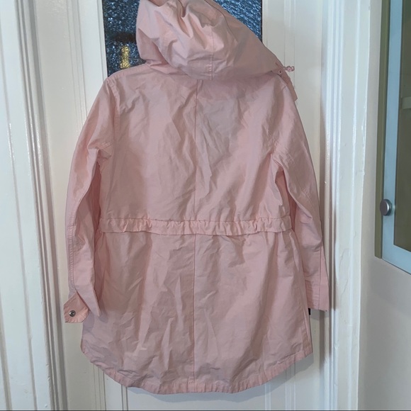 J Crew Perfect Rain Jacket Blush Pink - Picture 8 of 8